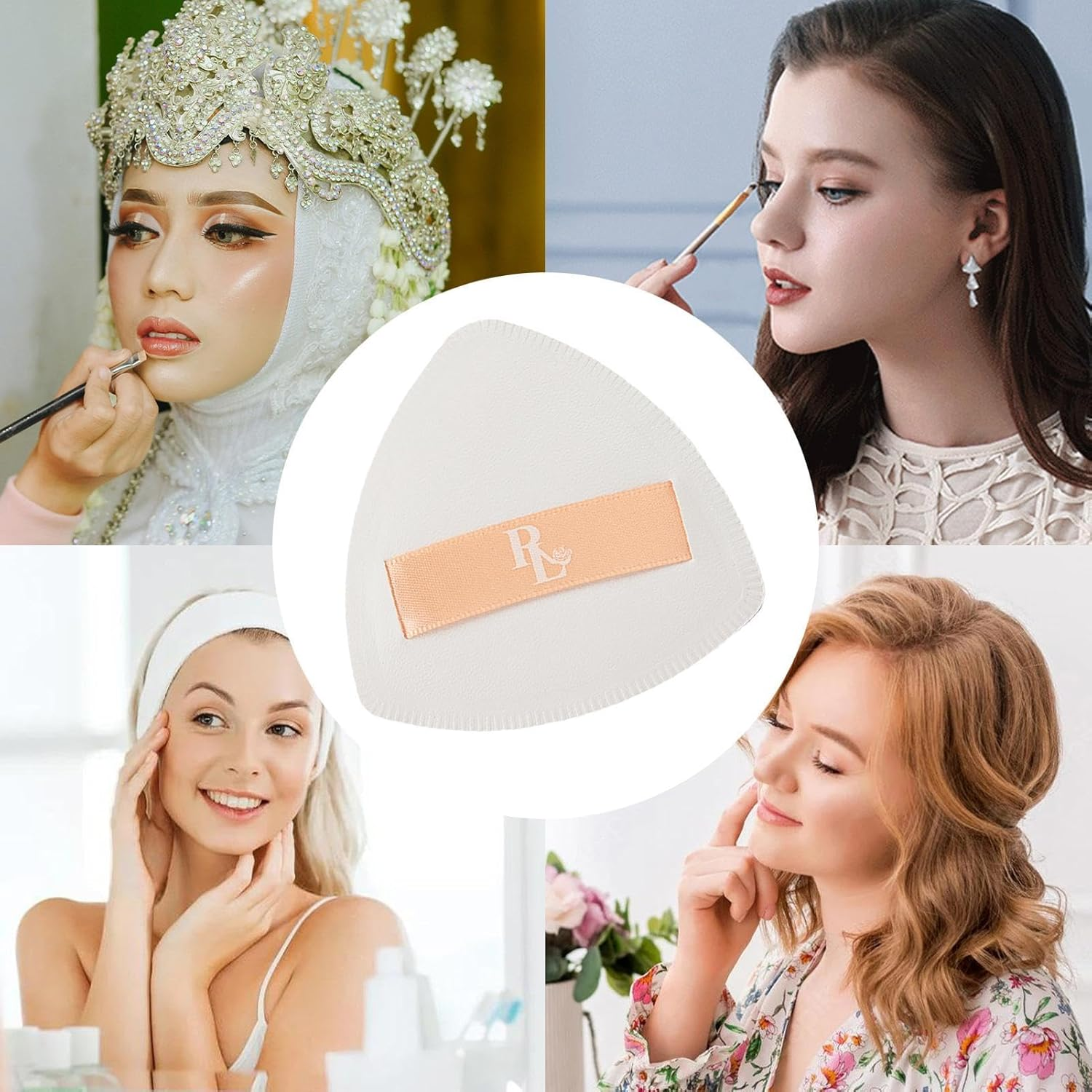 Makeup Puff - Triangle Powder Puff | Wet image number 6