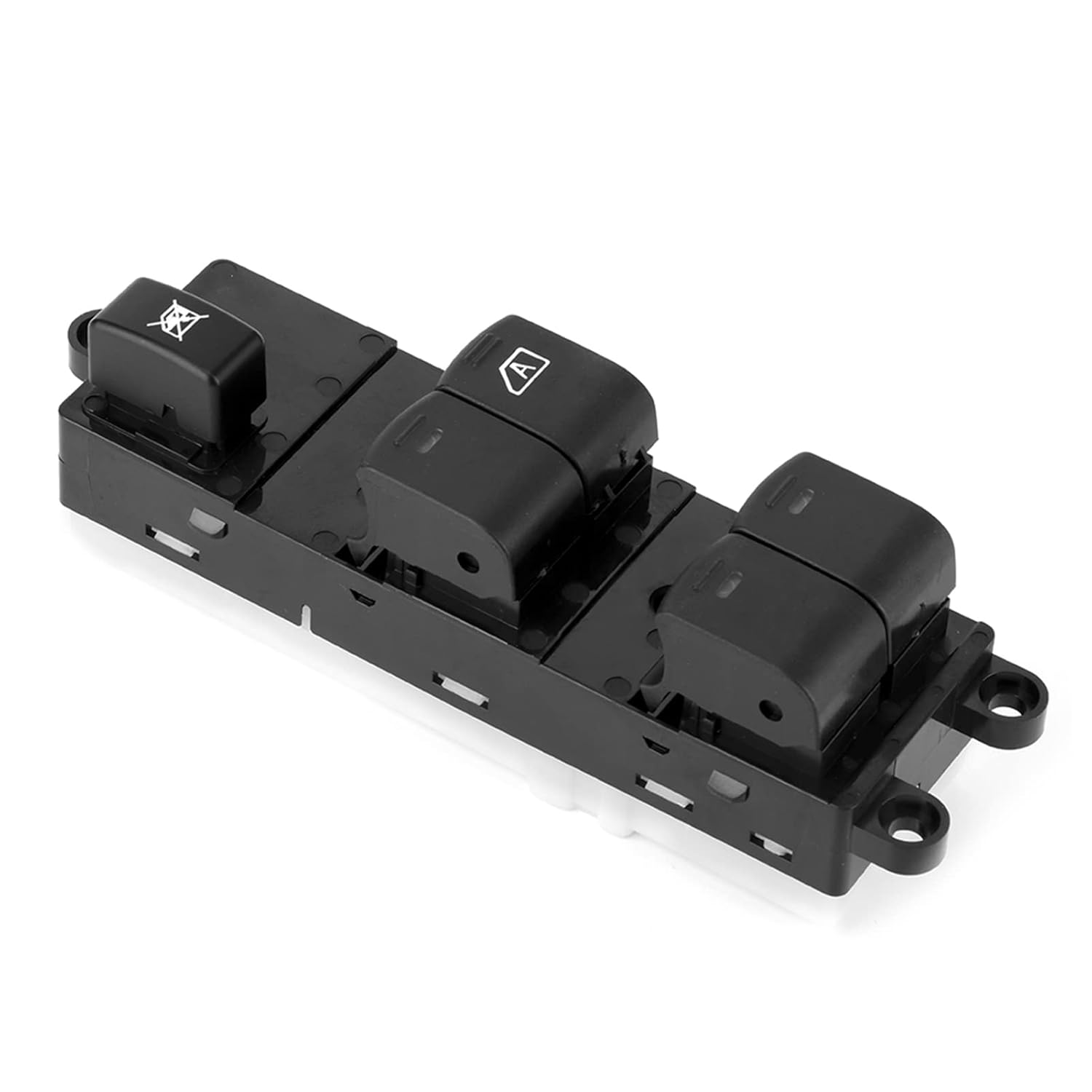 Power Window Switch, Front Right Driver Side Power Window Switch 25401-EB30B Replacement for Navara D40 / Pathfinder R51 / Qashqai J10