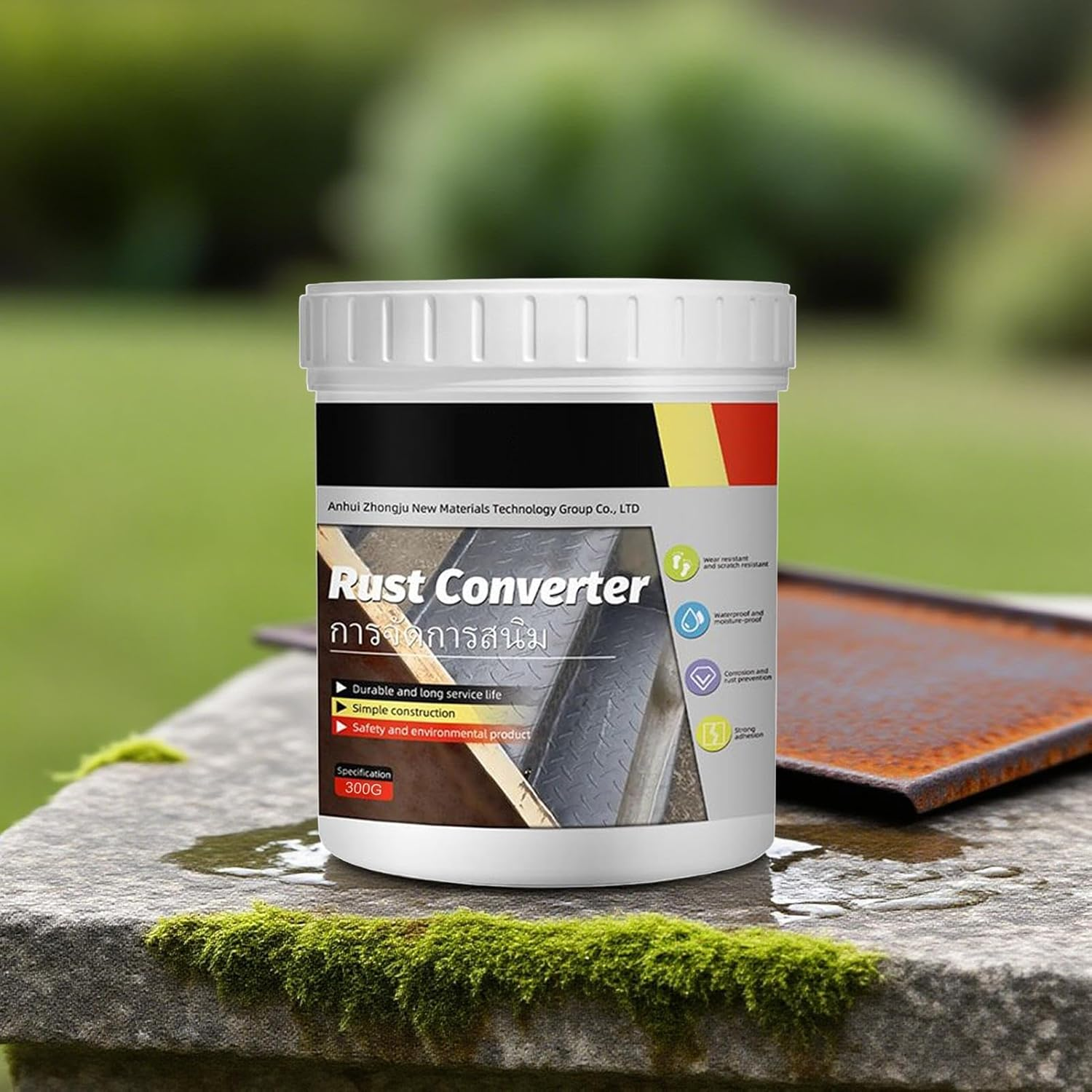 Rust Converter,300G Rust Inhibitor | Protective Primer Dissolver Long-Lasting Coating,For Bolts Car Boat Automotive Trailer Truck Grills Vehicles