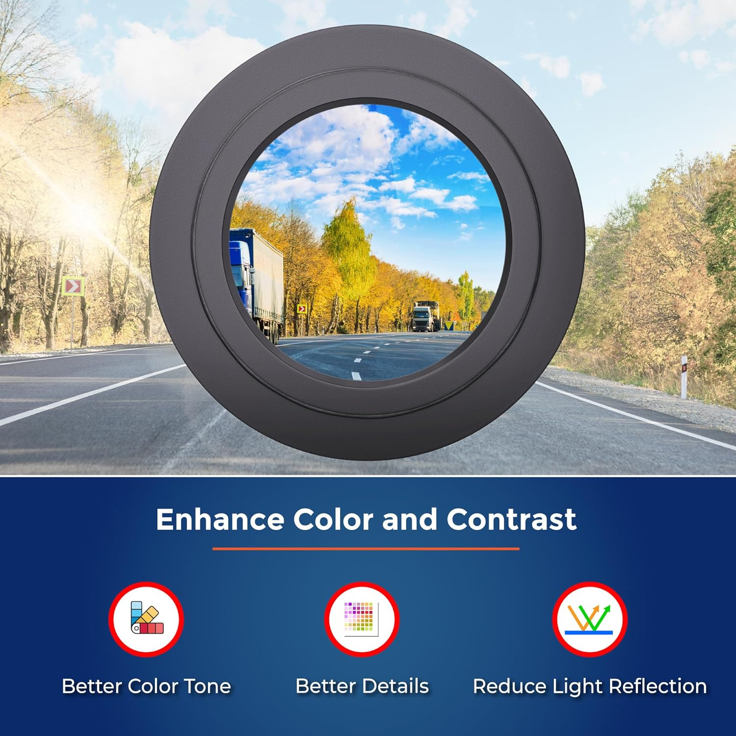 ROVE Ultimate CPL Filter, Anti-Glare Circular Polarizer Lens for ROVE R2-4K, R2-4K PRO, and R2-4K Dual Dash Cam Models image number 5