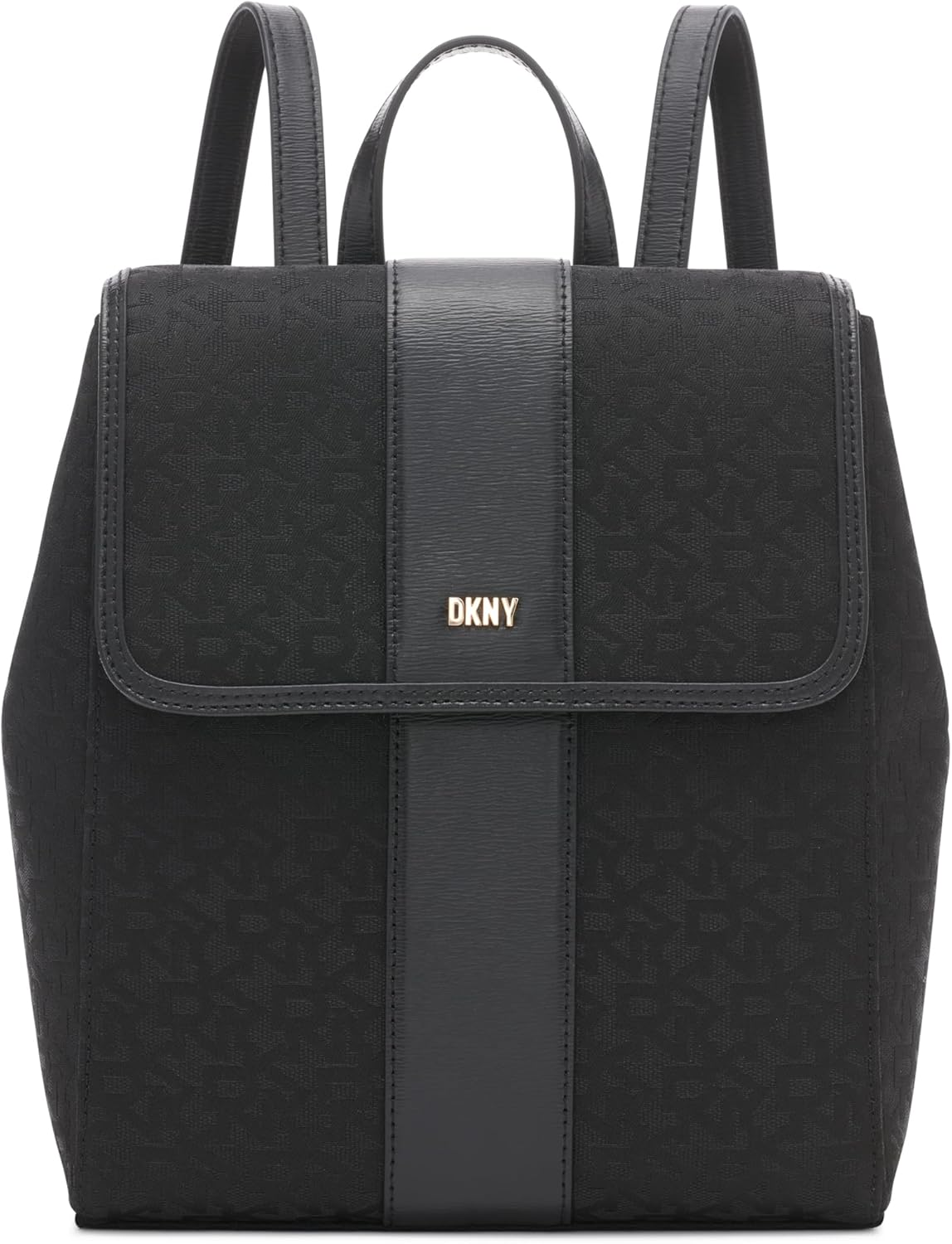 DKNY Women'S R31KFR76-XLB-1 Backpack, Black Logo/Black, Black Logo/Black, Einheitsgr&ouml;&szlig;e image number 4