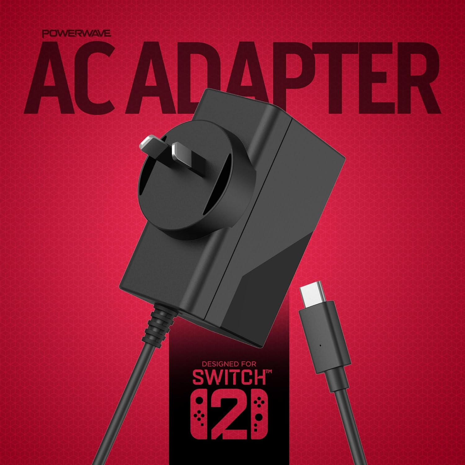 Powerwave AC Adapter for Nintendo Switch 2 image number 3