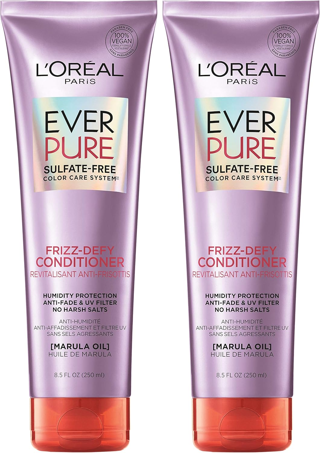 L'Or&eacute;al Paris Everpure Sulfate Free Frizz Defy Shampoo, 8.5 Fl. Oz.
