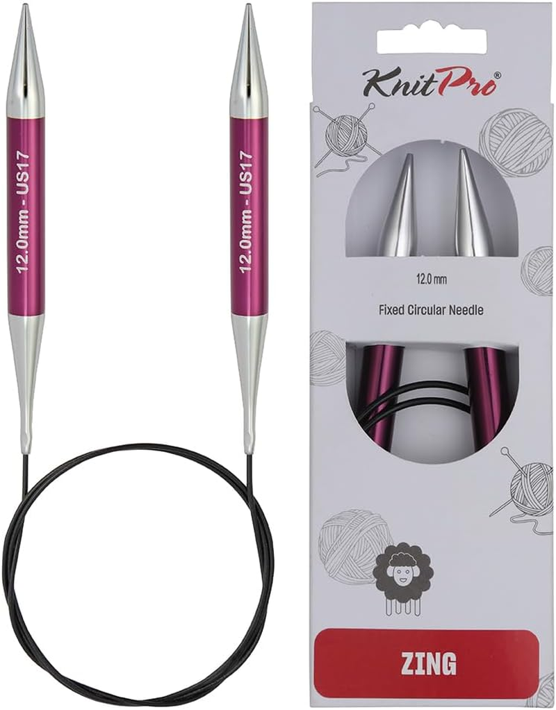 Knitpro Zing Fixed Circular Needles 40" (100Cm) | Size 8.00Mm image number 2