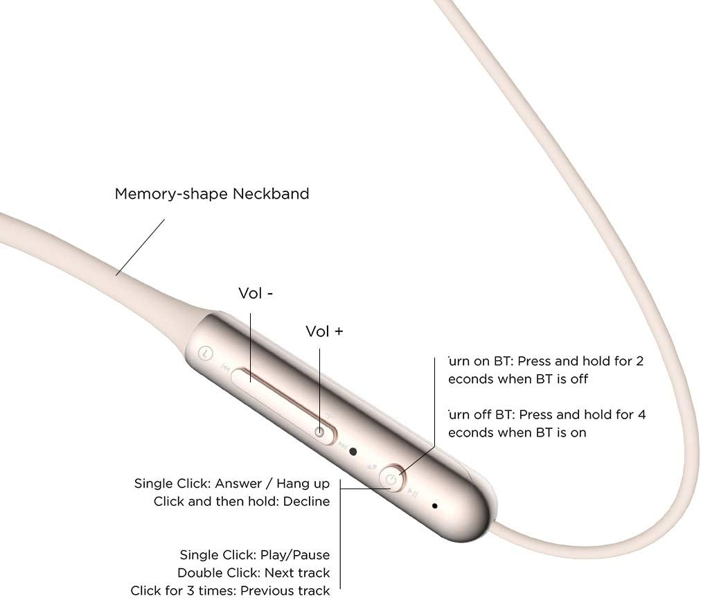 1MORE Stylish Dual-Dynamic Driver In-Ear Headphones (Wireless, Gold) image number 4