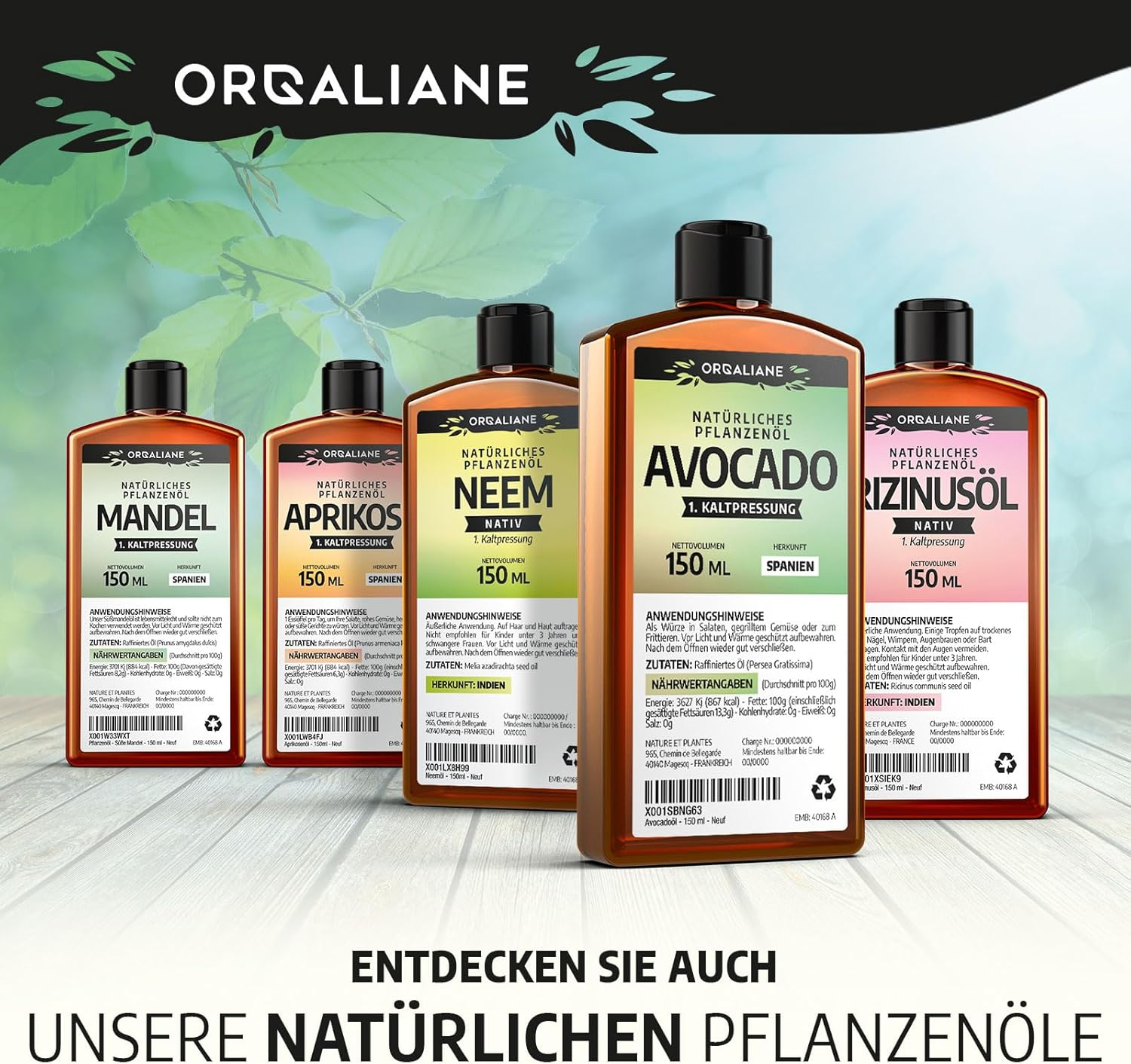 Vegetable Glycerine 1L - 1.25 Kg image number 1