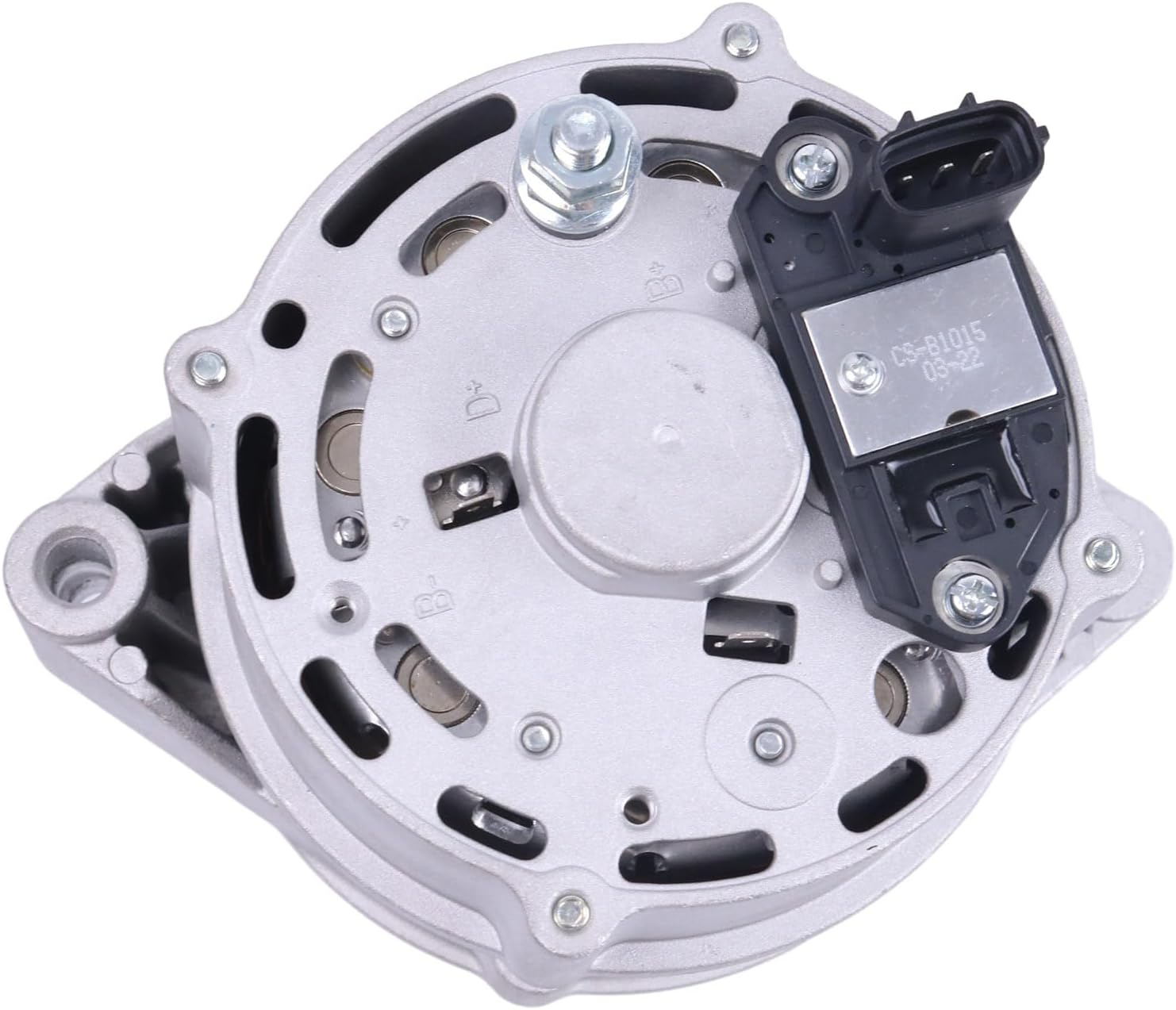 IEQFUE 12V 90A Alternator 84254289 84416587 87422777 Compatible with Case Loader 570MXT 580 580M 580SM New Holland U80C image number 3