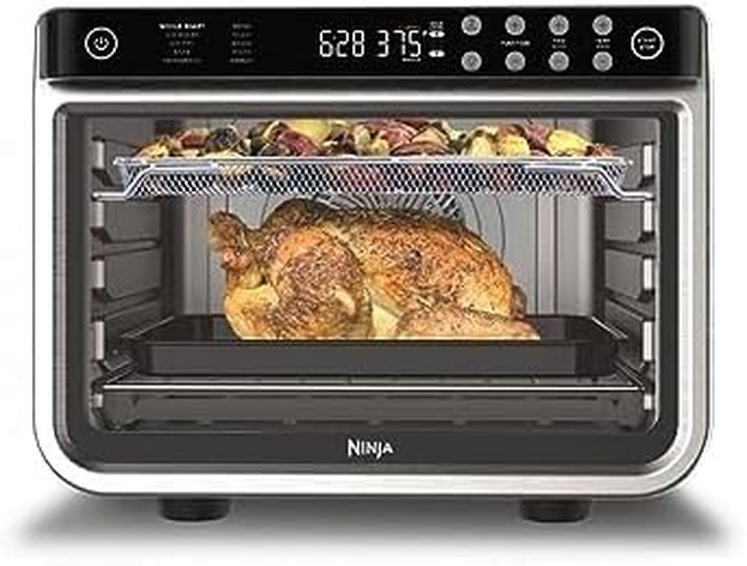 Ninja Foodi 8-In-1 Pro Air Fry Oven, Extra Large, Black/Grey image number 2