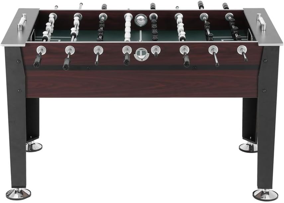 Foosball Table, 5FT Football Soccer Ball Tables Home Party Gift Favour Kids Game Training Equipment Indoor Sport, with 2 Balls Convenient Score Counter Anti-Slip Handles image number 5