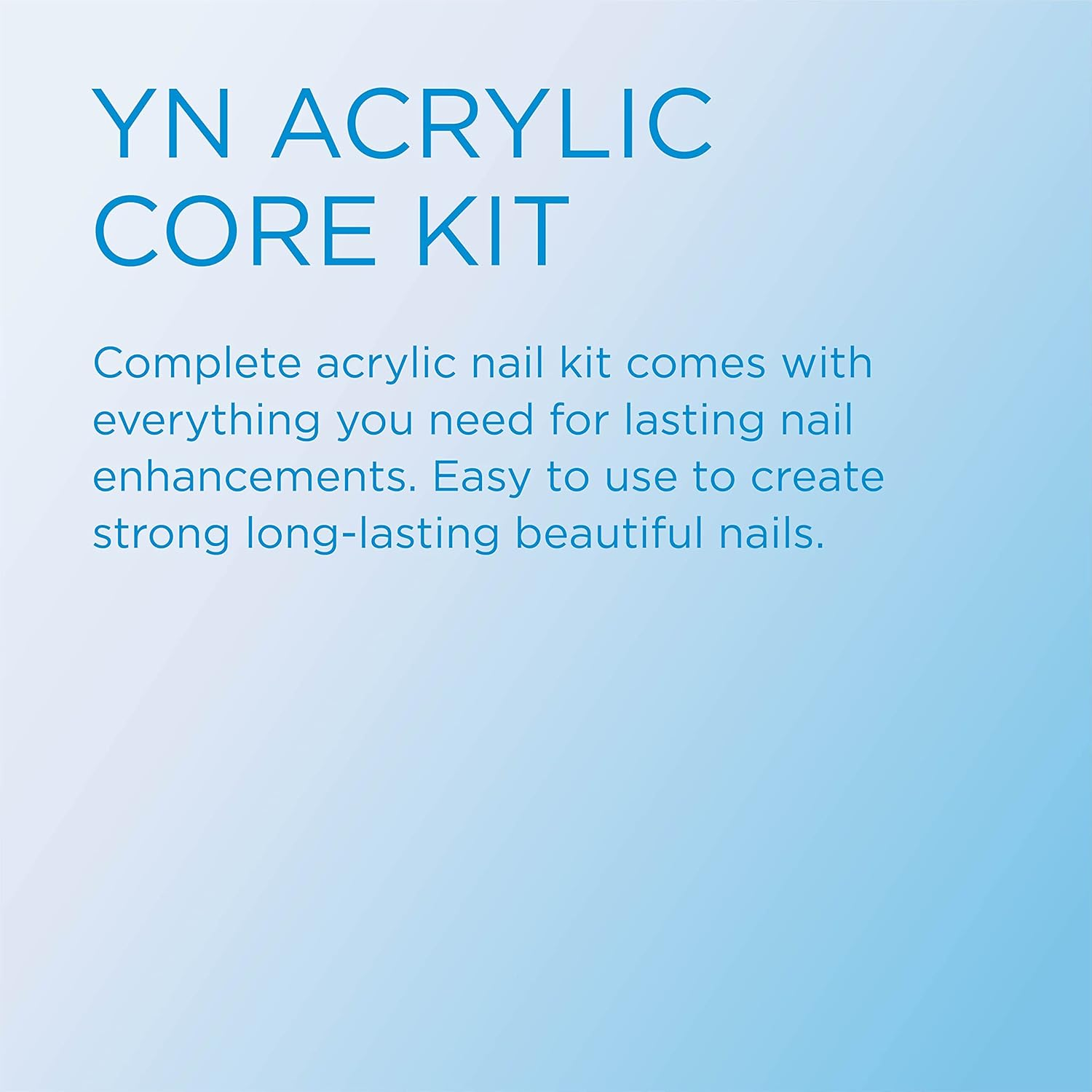 Young Nails Professional Acrylic Kit, Core Product Set image number 1