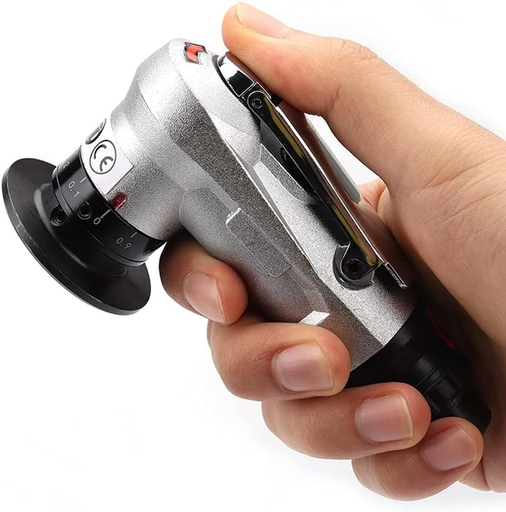 Mini Pneumatic Chamfering Tool with Replace Blades Inserts and Bearings, 45 Degree Air Chamfer Deburring Tool