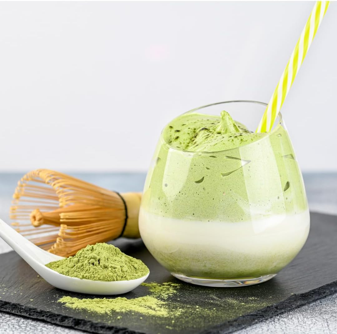 Otsuka Green Tea Co - Organic Classic Matcha Green Tea Powder - Perfect Use for Drink, Matcha Desserts, Cakes, Cookies and Drinks (100G) image number 4