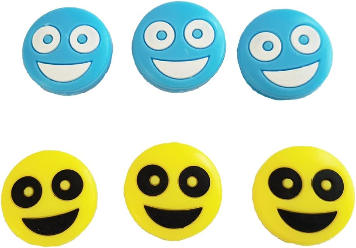 Gloperti Tennis Vibration Dampener-Set of 12-Shock Absorber for Tennis Strings,Premium-Durable & Long-Lasting Different Design on Both Sides image number 3