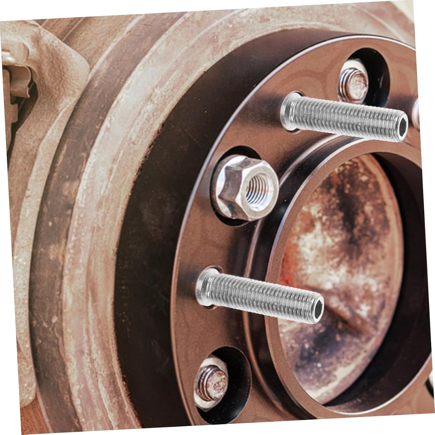 Metal Wheel Hub Replacement Kit for Automotive Wheel Compatibility Easy Installation Enhanced Vehicle Stability Safety Unique Design for Car Enthusiasts image number 2