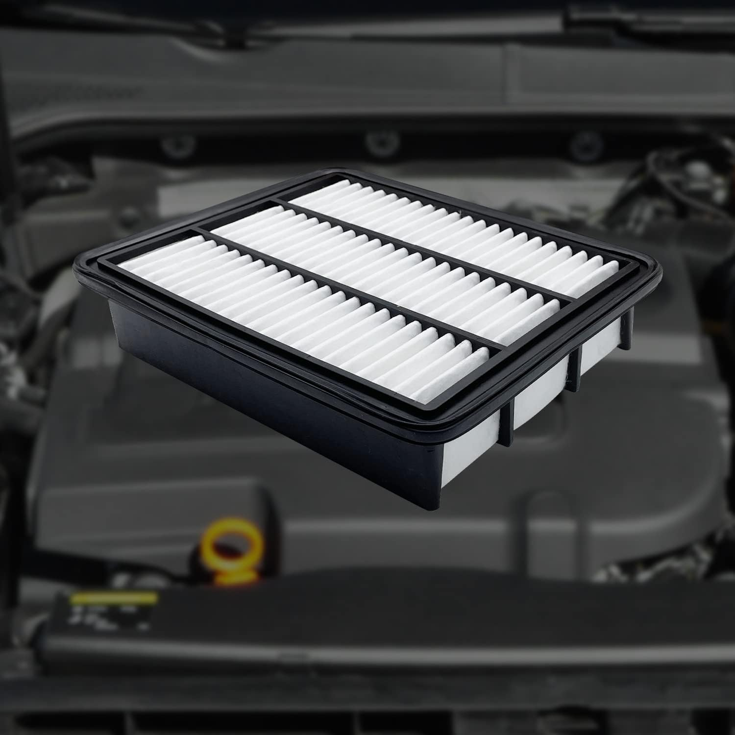 FUN-DRIVING FDPAF12167 Engine Air Filter for MAZDA 6 2.5L Turbo (2021-2018),CX-5 2.5L Turbo (2023-2019),CX-9 2.5L (2023-2016),Replacement for PY8W-13-3A0 image number 1