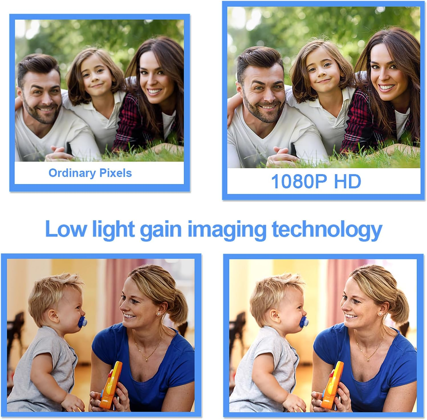 HD 1080P Webcam Built in Microphone Desktop Computer Laptop USB Web Camera for Streaming,Video Calling Recording,Chatting Webinars Gaming Distance Learning image number 4