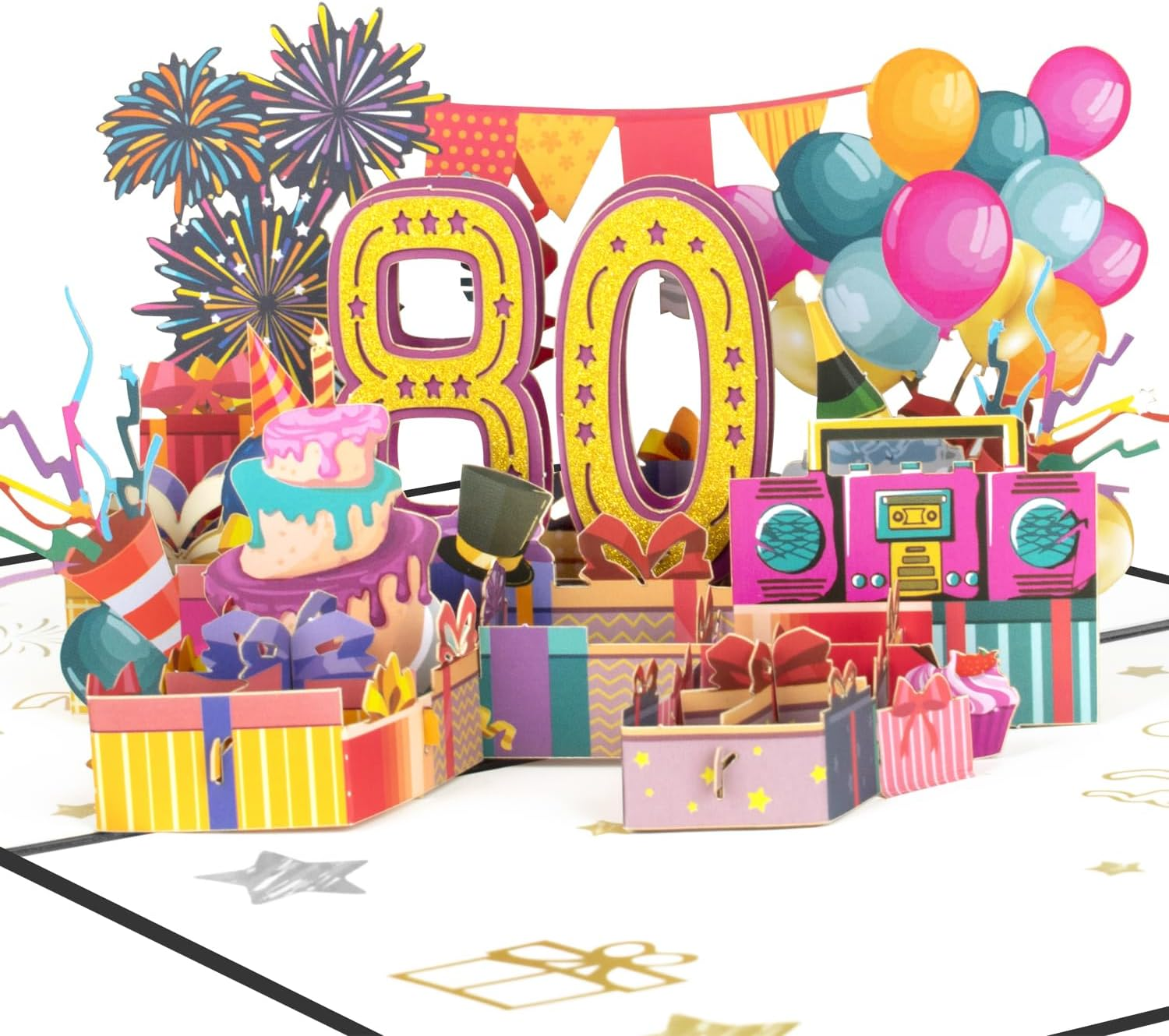 Magic Ants Birthday Card Pop up Card with Envelope for Women Men Girlfriend Friends Family (20) image number 3