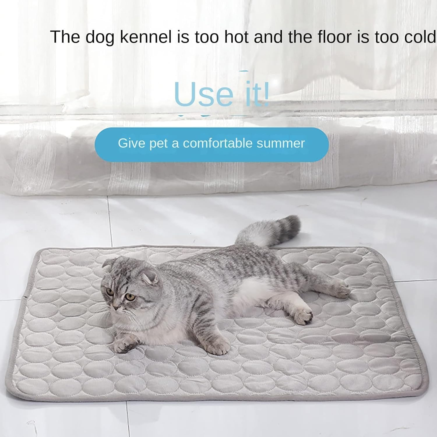 Washable Pee Pads for Dogs, Reusable Pee Pads Prevent Leakage Non-Slip, Waterproof Pet Training for Puppy Playpen, Crate, Whelping Box, Potty Training (Grey)