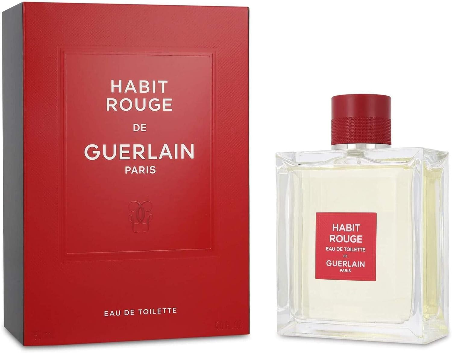 Guerlain Habit Rouge Eau De Toilette Spray 50Ml image number 2
