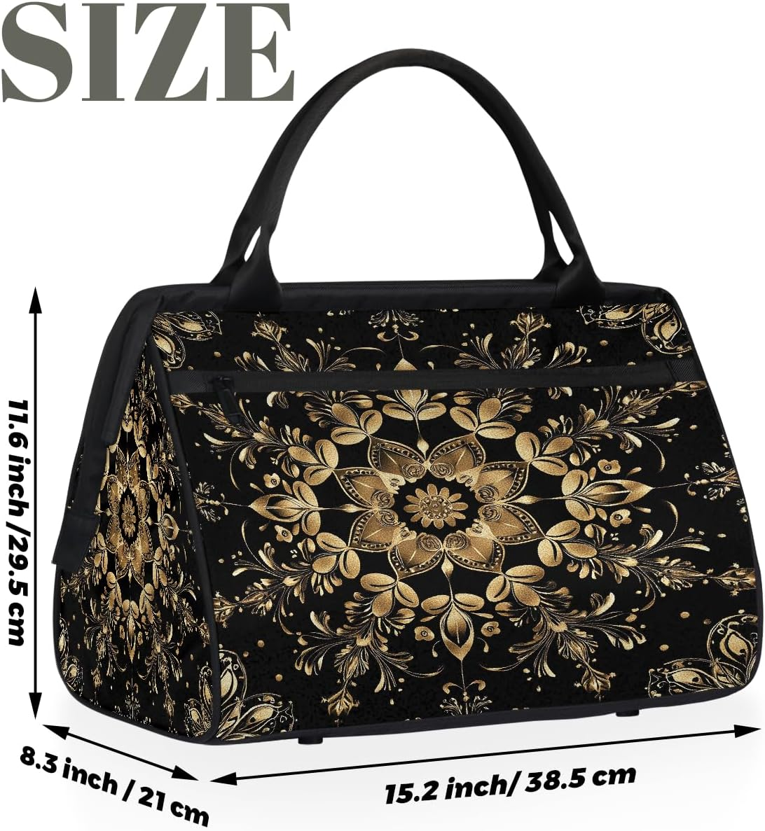Small Weekender Bag for Women Foldie Gym Duffle Bags - Color 2 image number 6