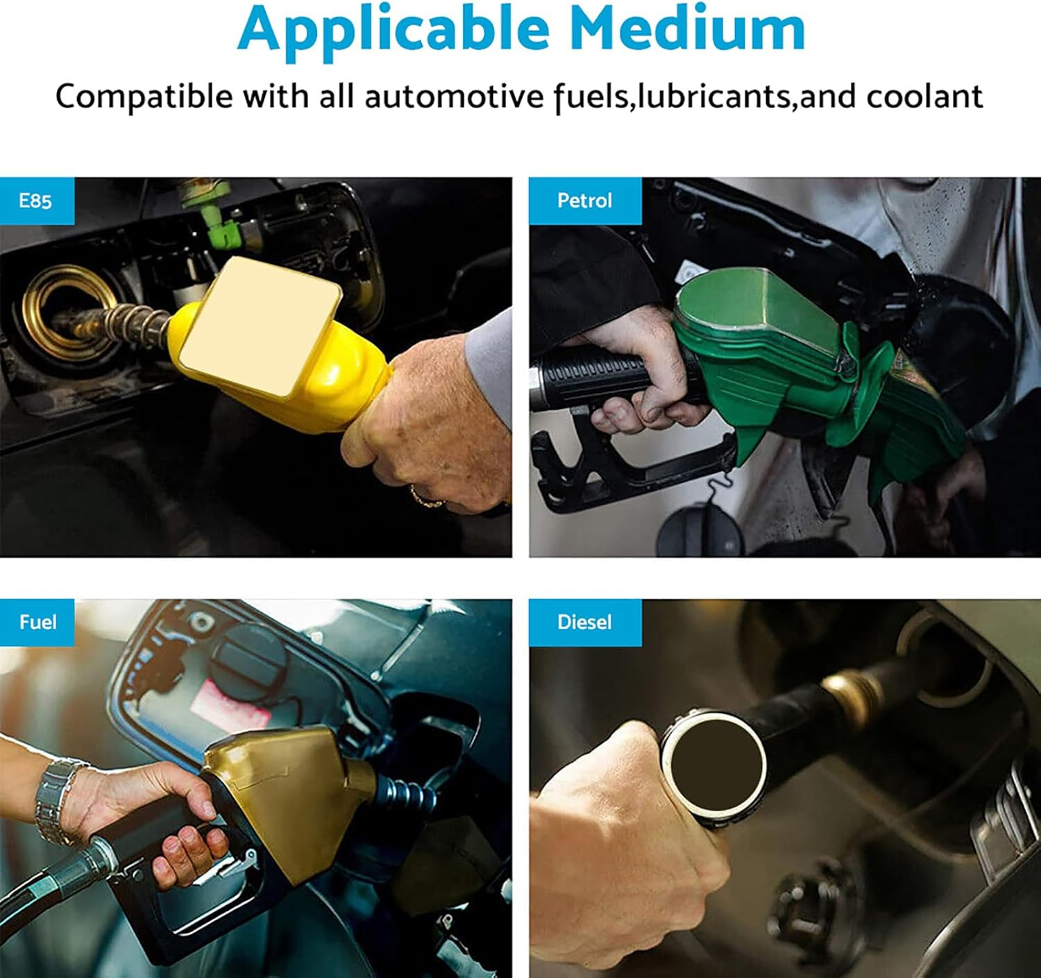 KAKA AUTO PARTS 8AN 20Ft Universal Braided Oil Fuel Line Hose Stainless Steel Nylon PTFE E85 with 10Pcs Swivel Fitting Hose Ends Adapter Kit image number 4