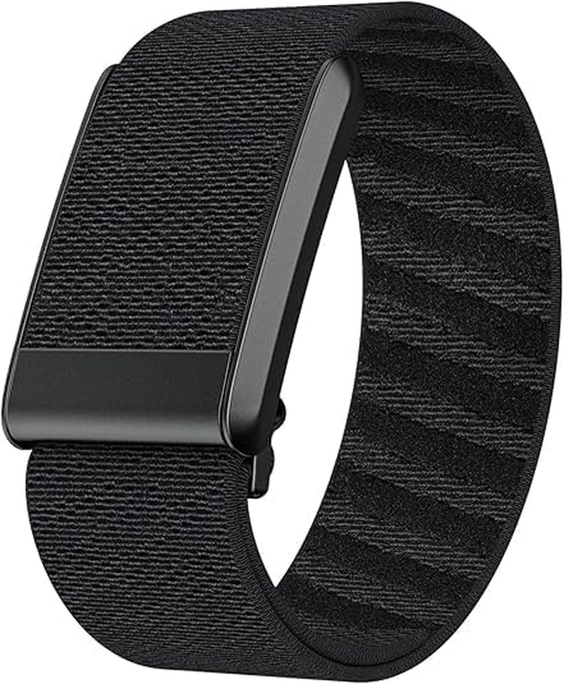 Sport Band for Whoop 5.0: Nylon Sport Band Compatible with Whoop 5.0 for Fitness Lovers - Breathable Nylon Adjustable Waterproof Soft Wristband for Gym (Starlight)