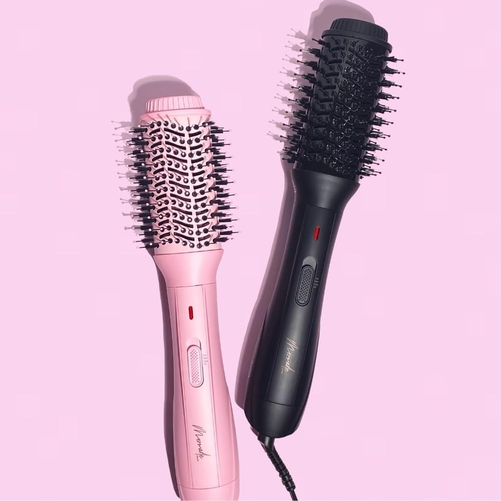 Mermade Hair Blow Dry Brush, Pink image number 4