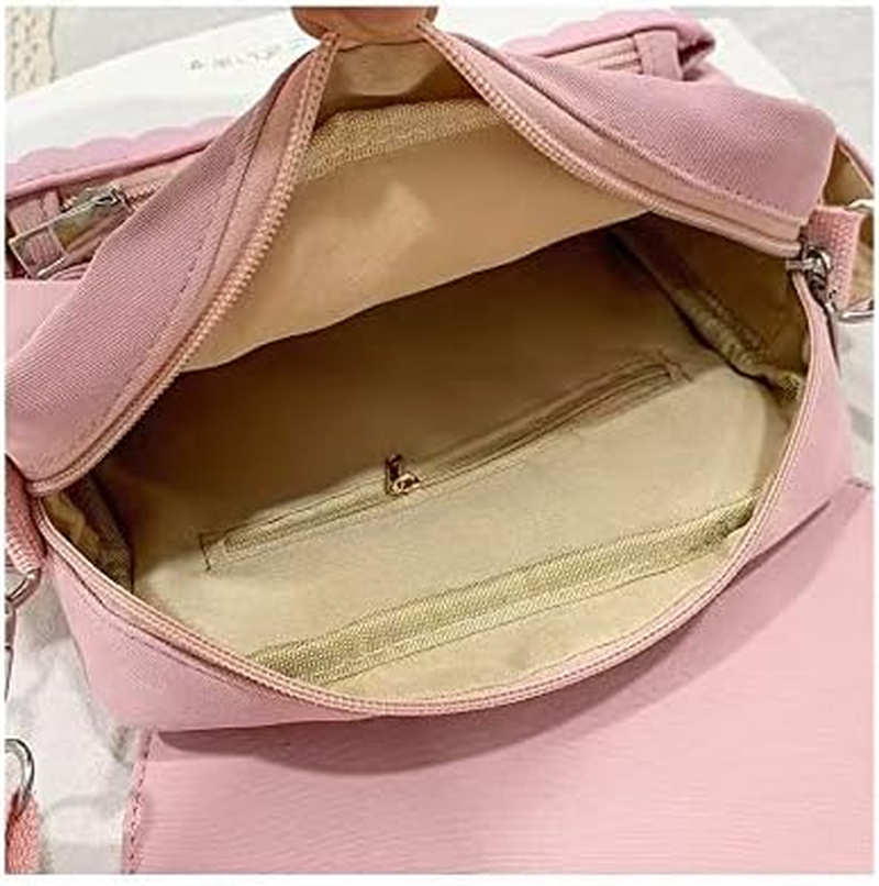 Japanese Kawaii Bunny Ear Backpack with Cute Manga Girl School Backpack Book Bag Satchel Student Cosplay Teen Lolita JK - Black image number 5