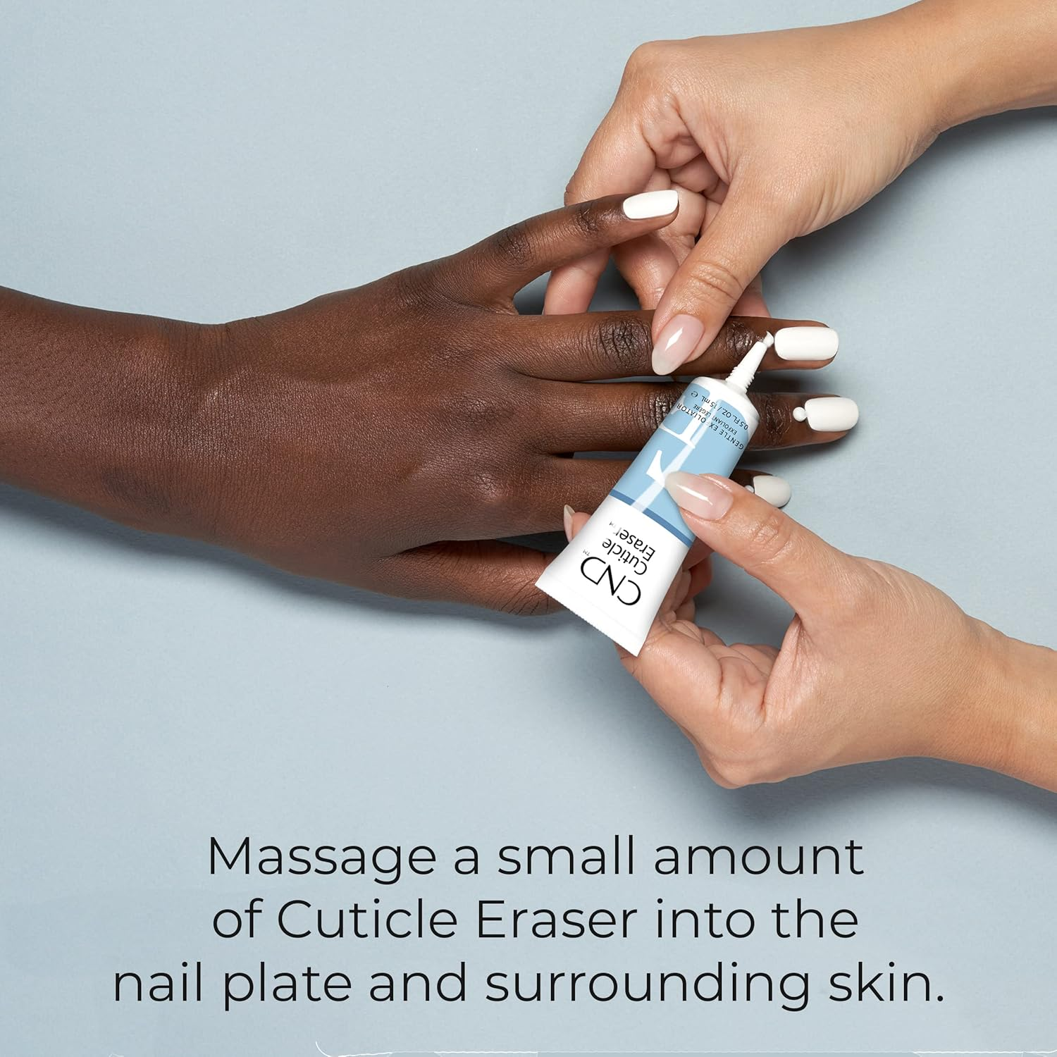 CND Cuticle Couple, Solaroil + Cuticle Eraser, Natural Blend Oils, Moisturizes and Conditions Skin, Gentle Exfoliator, 0.5 Fl Oz. image number 3