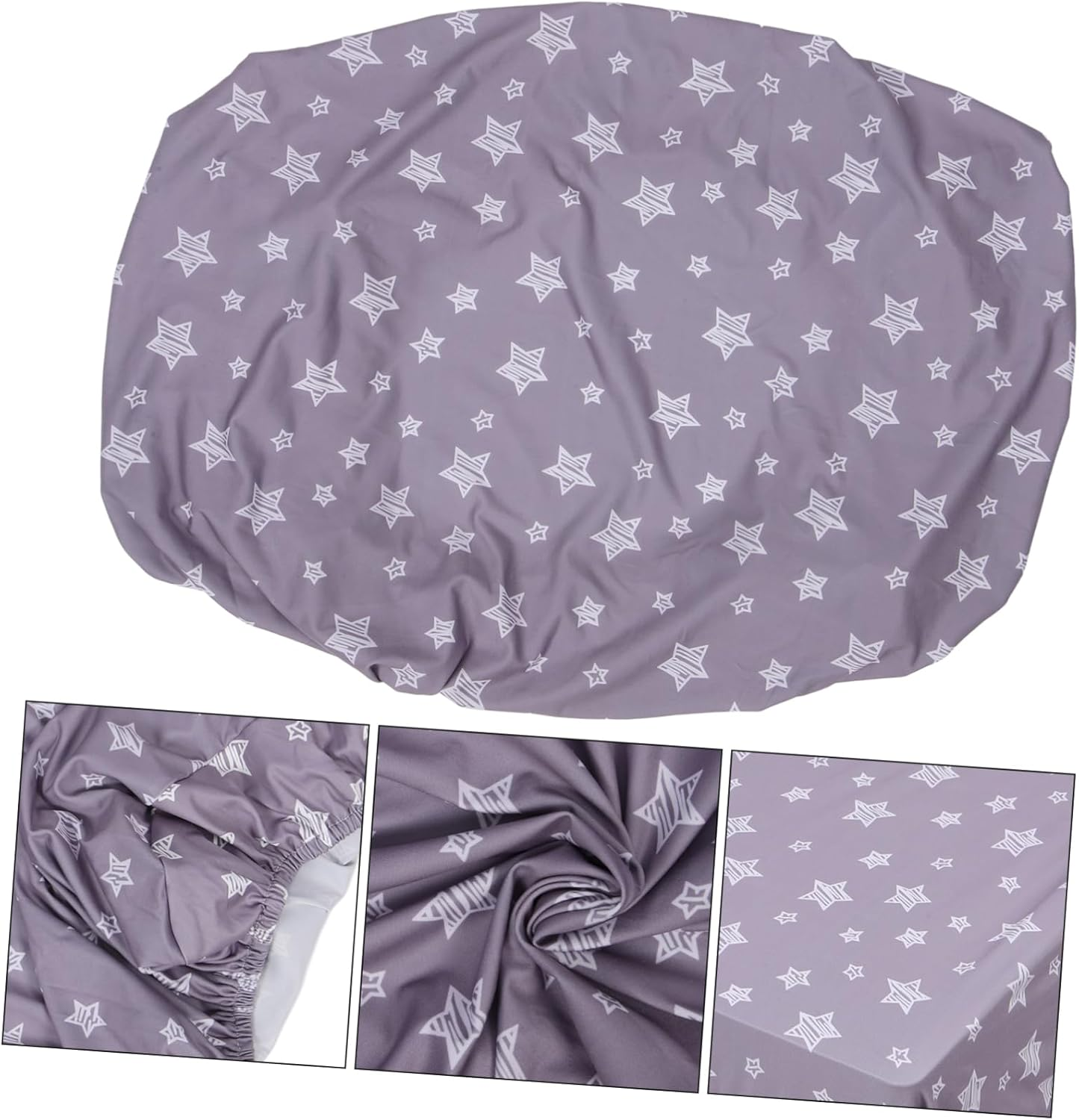 Changing Pad Cover for Diaper Changing Table Soft Breathable and Skin-Friendly Sleeve for Boys and Girls Easy to Use Star Design image number 5
