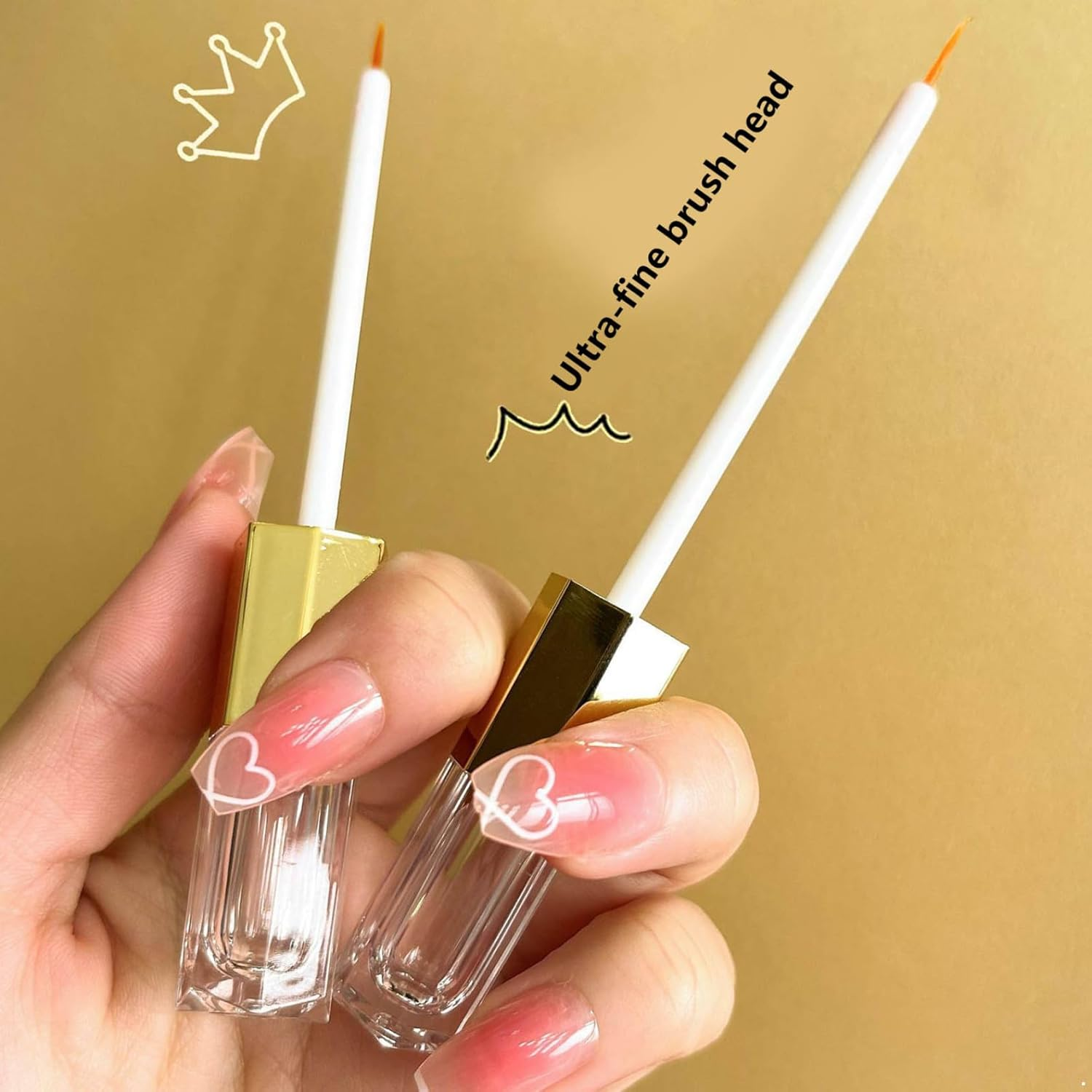 Yhong 3Ml Natural Lash Serum Nourishing Eyelash Growth Enhancer for Women Girls Daily Conditioning Care White One Size