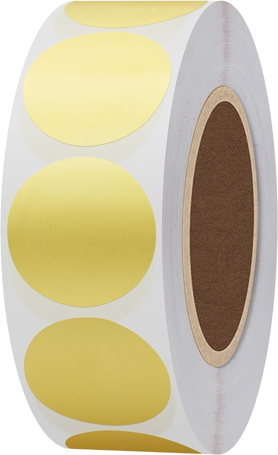 Hybsk Gold Stickers Color Coding Dot Circle Sticker Labels 1 Inch Gold round Stickers 1000 per Roll (Gold) image number 6