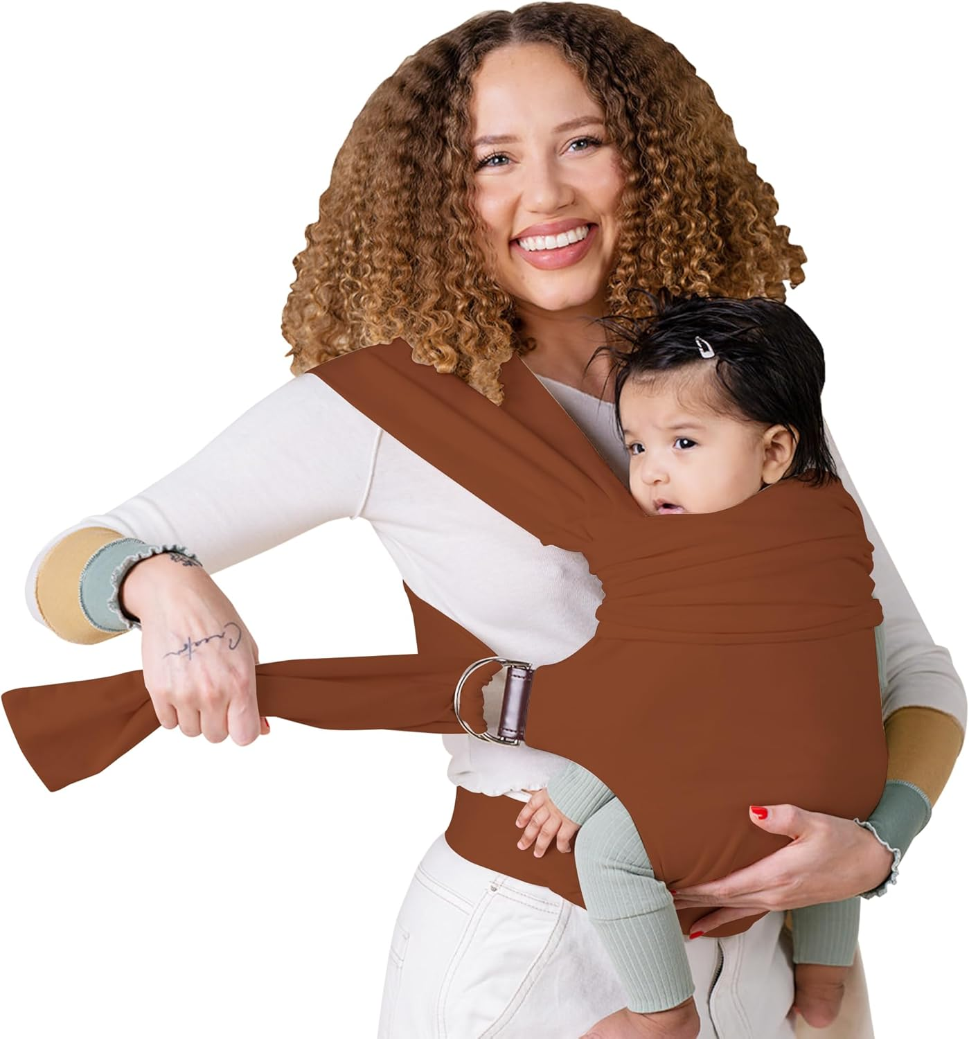 Lalabu Simple Wrap | Baby Carrier | Baby Wrap | Babywearing (Natural)
