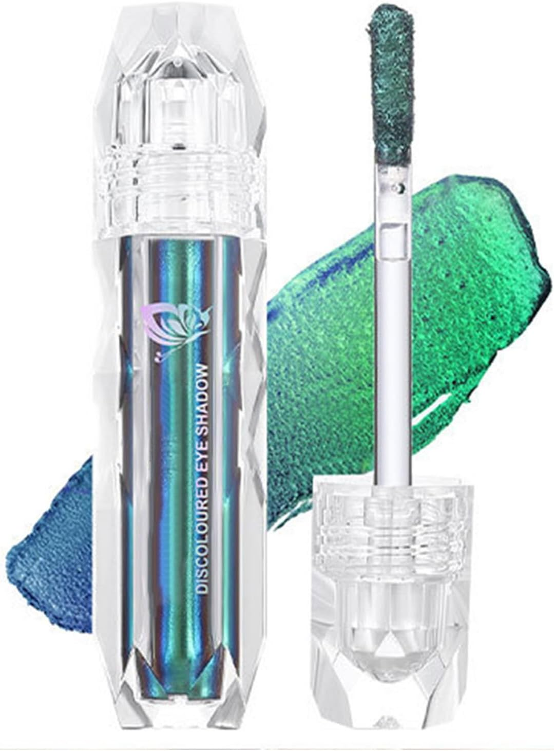 Iiniim Chameleon Color Shift Liquid Eyeshadow Pearl Metallic Shimmer Glitter Eyeshadow Makeup Waterproof Smudge Proof for Women Type I One Size image number 4