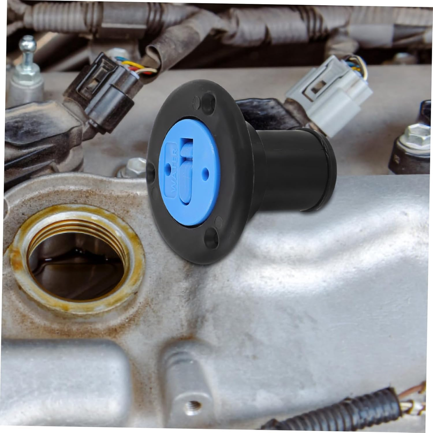 Plastic Water Hatch Cover Rv Boat Deck Water Filler Cap for Freshwater Inlet Replacement Accessories for Yachts and Caravans