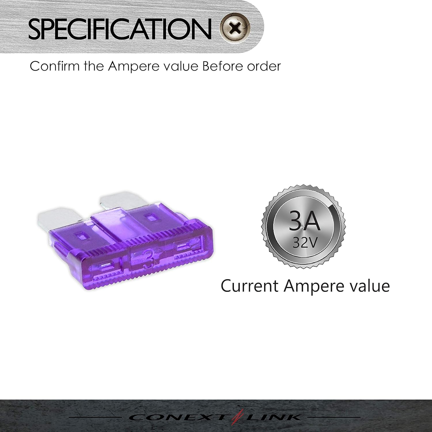 Conext Link ATC3-25 ATC Fuse 25 Pack 3 Amp image number 4