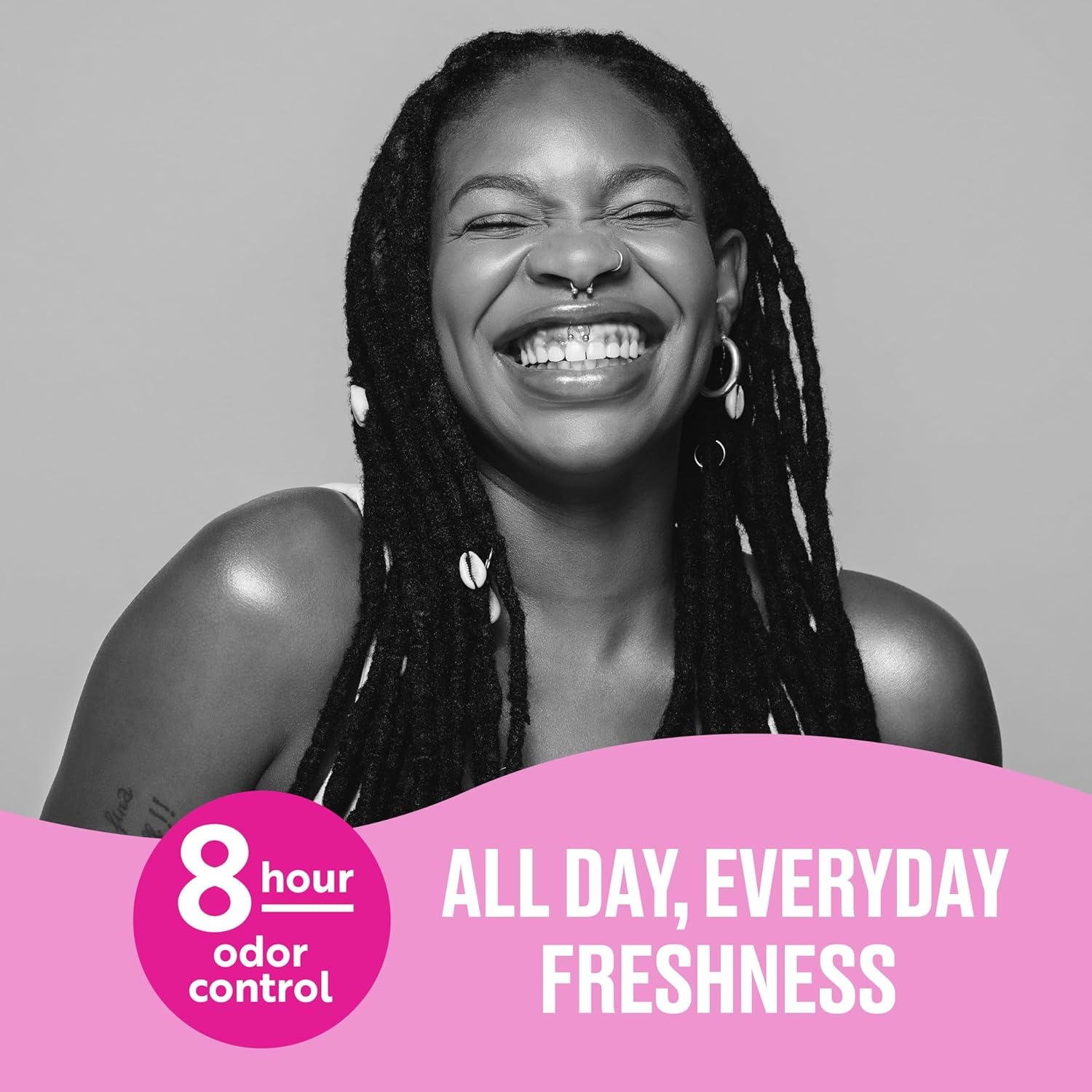 Carefree Acti-Fresh Ultra-Thin Panty Liners, Regular, Unscented - 120 Count image number 6