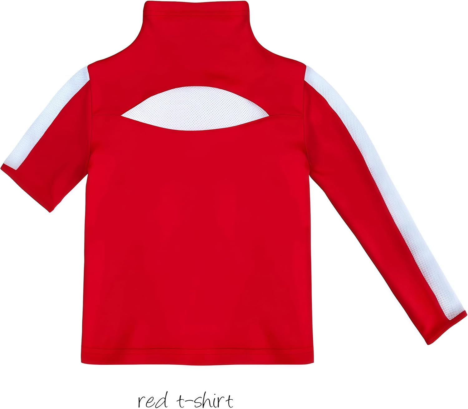 Zombie Girls Costume Halloween Cosplay Kids Character Cheerleader Mesh Top Pant Hooded Coat 3PCS Uniform Outfits image number 6