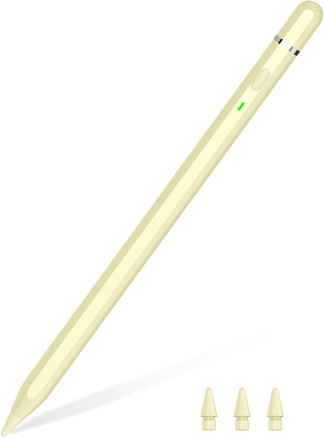 KIROSA Ipad Pencil 1St Generation, Fast Charge Apple for 2018-2023, Tilt & Palm Rejection, Magnetic 6/7/8/9/10, Mini 5/6, Air 3/4/5, Pro 11''/12.9'' 3/4/5/6, Classic White