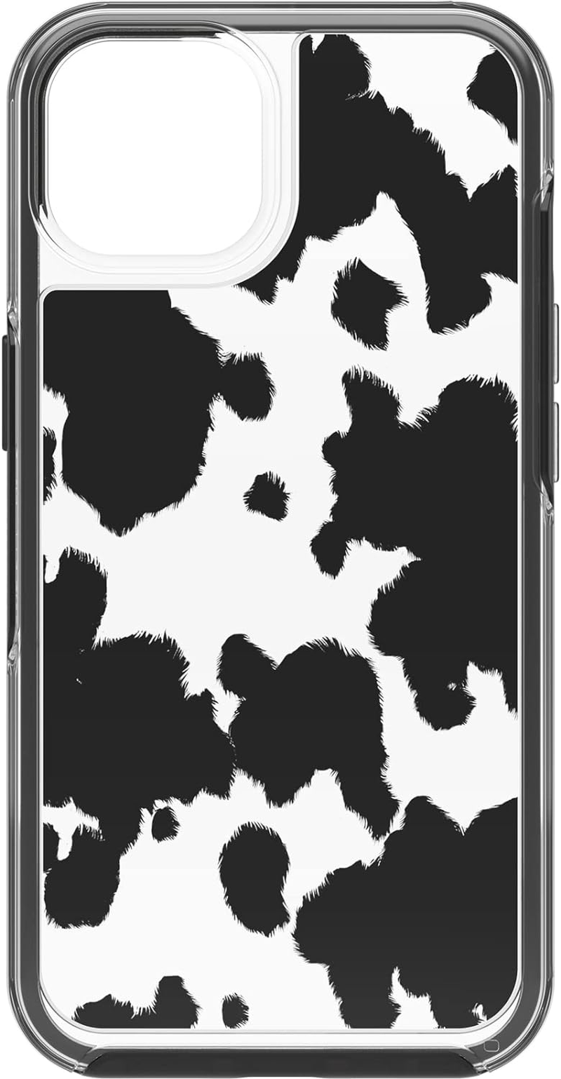 Otterbox Symmetry Series Shockproof and Drop Proof Mobile Phone Protective Thin Case for Iphone 13, Cow Print image number 5