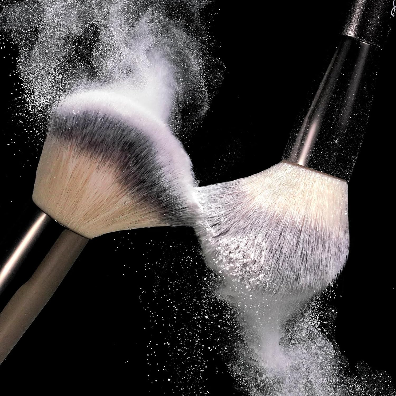 BS-MALL 20 Pcs Makeup Brushes Set Pro with Portable Case - Eyeshadow Brush, Concealer Brush, Blush Brush & Foundation Brush for Travel, Daily Use & Versatile Occasions - Dark Bronze image number 2