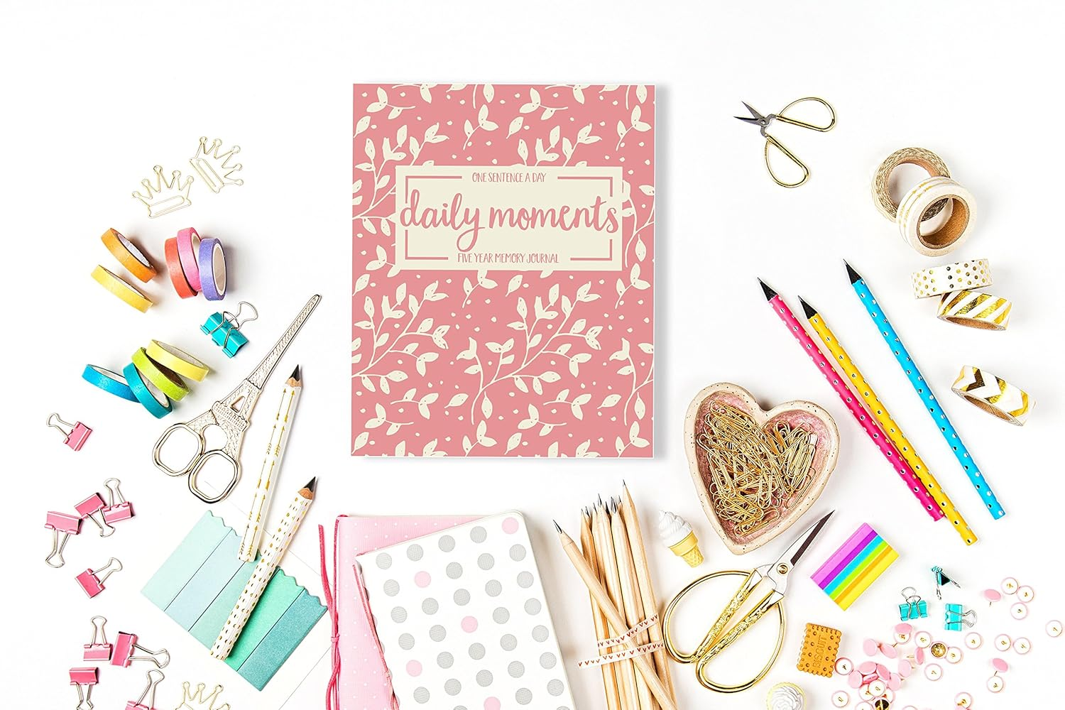 Daily Moments: One Sentence a Day Five Year Memory Journal image number 2