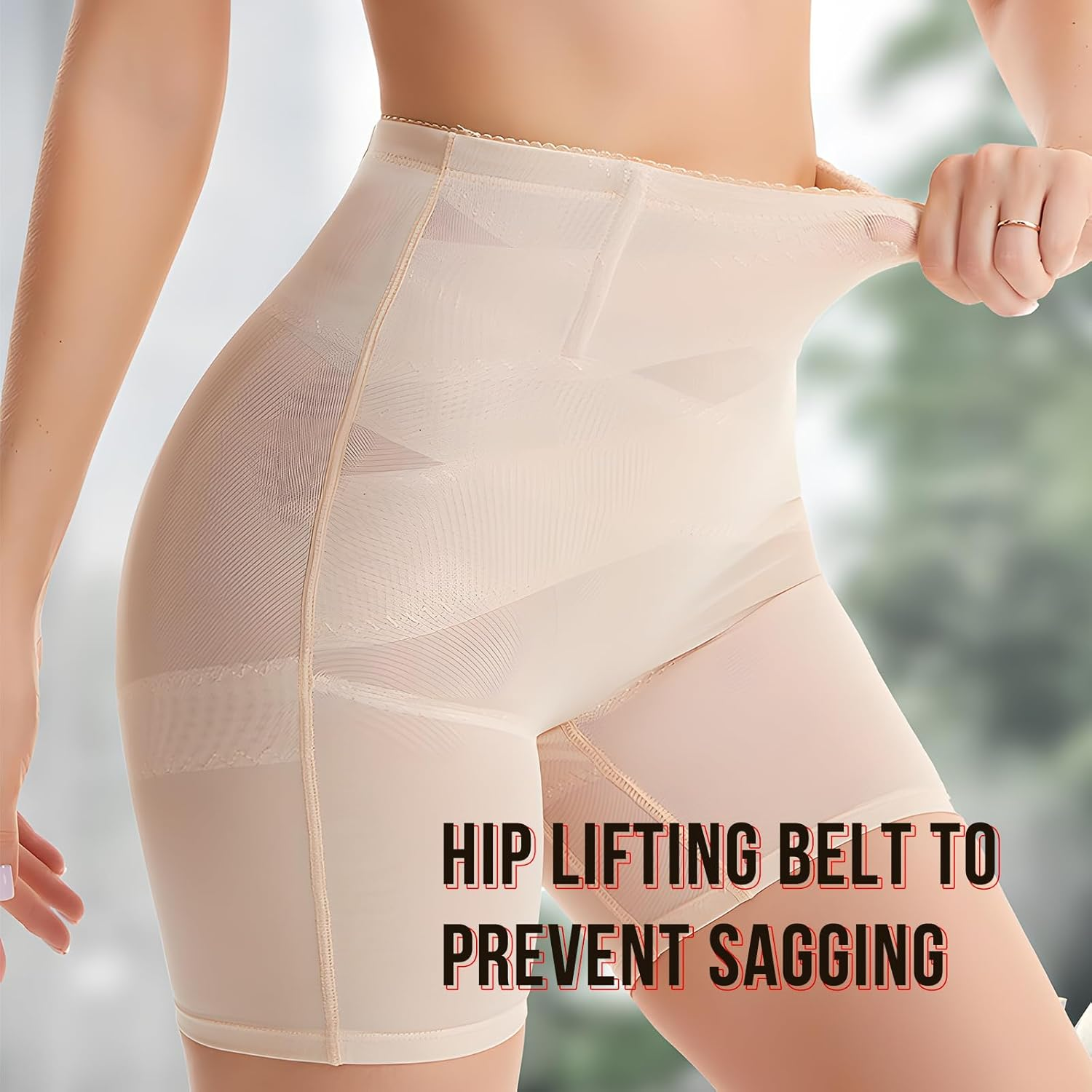 Shapewear Shorts for Women - High Waisted Tummy Control Knickers Shaping Short Body Shaper Underwear image number 3