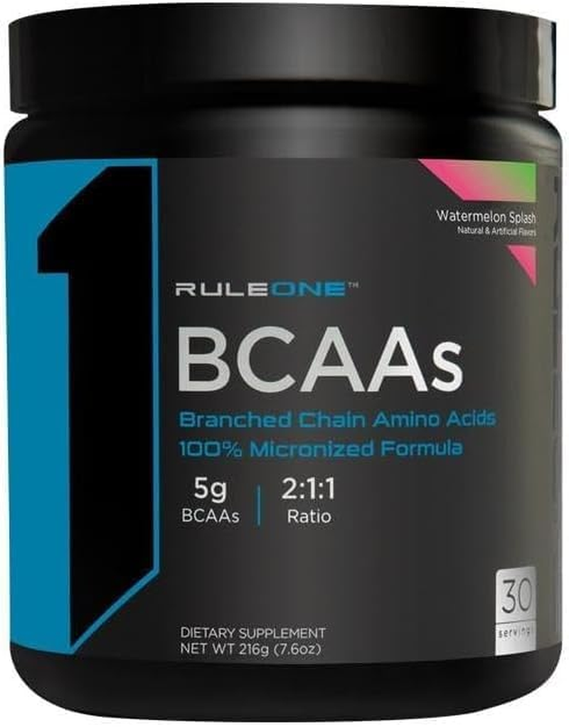 Rule 1 R1 BCAA Powder 213 G, Pineapple Blast (30 Servings) image number 3