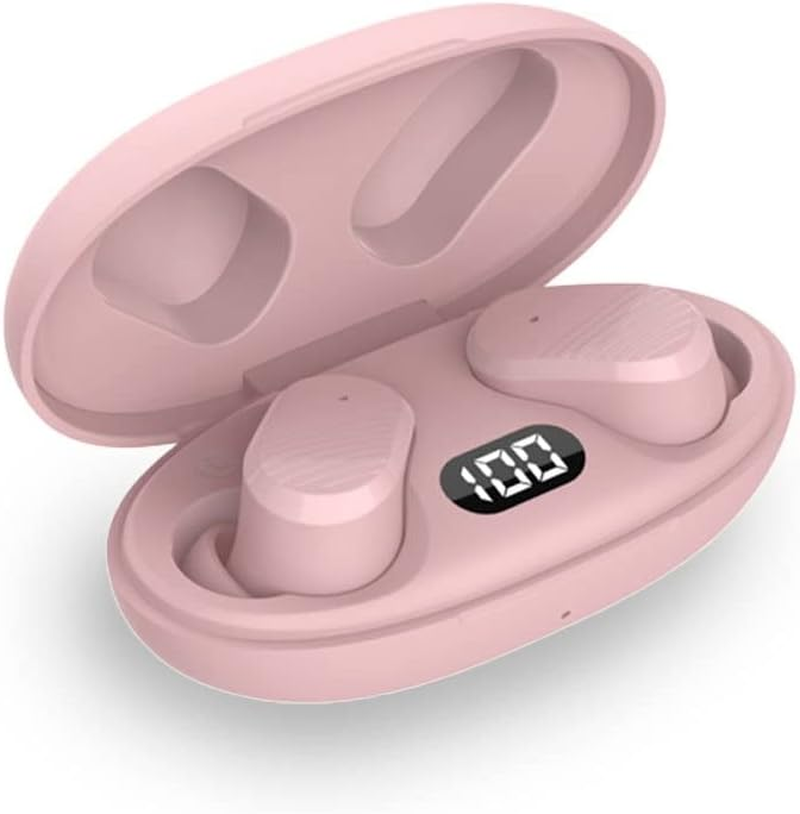 Stereo Bluetooth Dual Pod Earbuds Cool Feel Pink image number 3