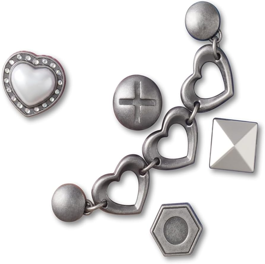 Crocs Jibbitz Elevated Metal and Jewel Shoe Charms - Balloon Friends image number 3