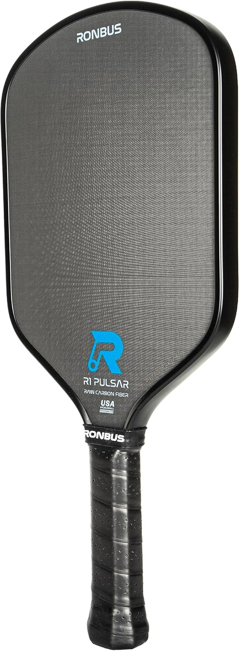Ronbus R1/R3 Pulsar Thermoformed Raw Toray T700 Carbon Fiber Pickleball Paddle with 16 Mm Polypropylene Honeycomb Core image number 2