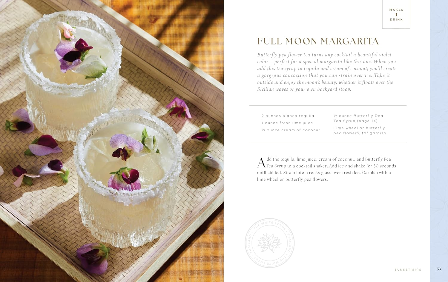 The White Lotus Official Cocktail Collection: Sunset in Paradise image number 6