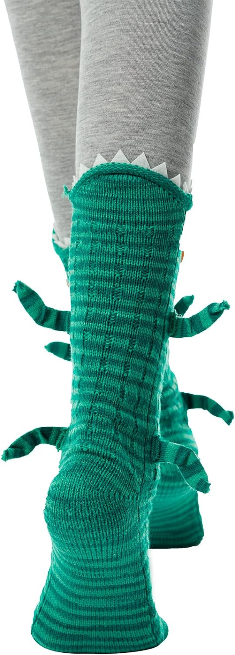 Knit Animal Sock Funny Socks Crocodile Socks Winter Warm Thick Alligator Knitted Socks Unisex Men Women image number 2