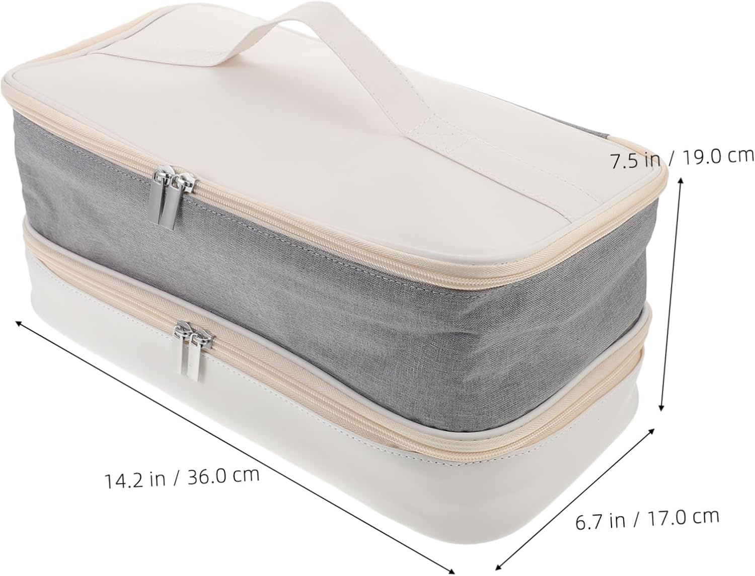 VICASKY Hair Tool Travel Case Hair Dryer Organizer Bag Travel Carry Bag for Women image number 1